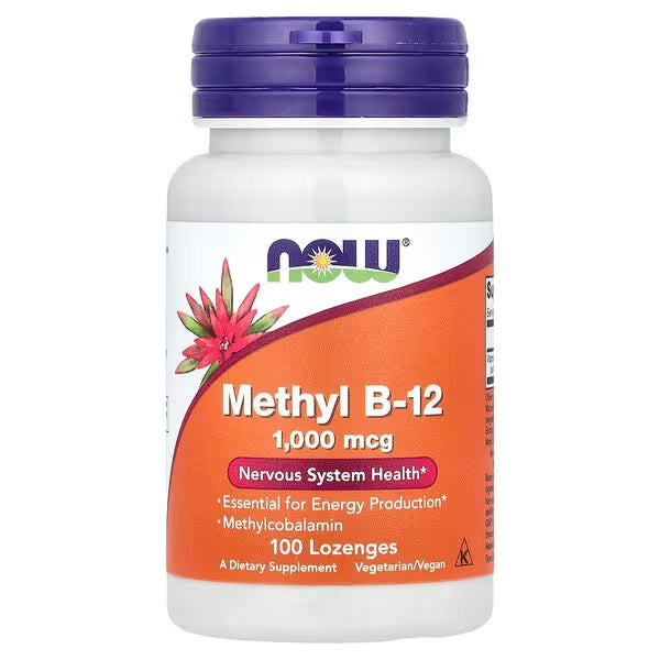 NOW Foods, Methyl B-12, 1000 mcg, 100 Zuigtabletten