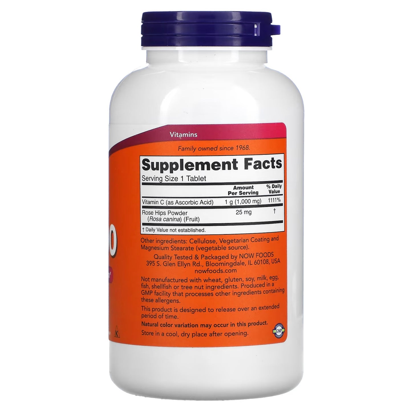 NOW Foods, C-1000, 250 Tabletten