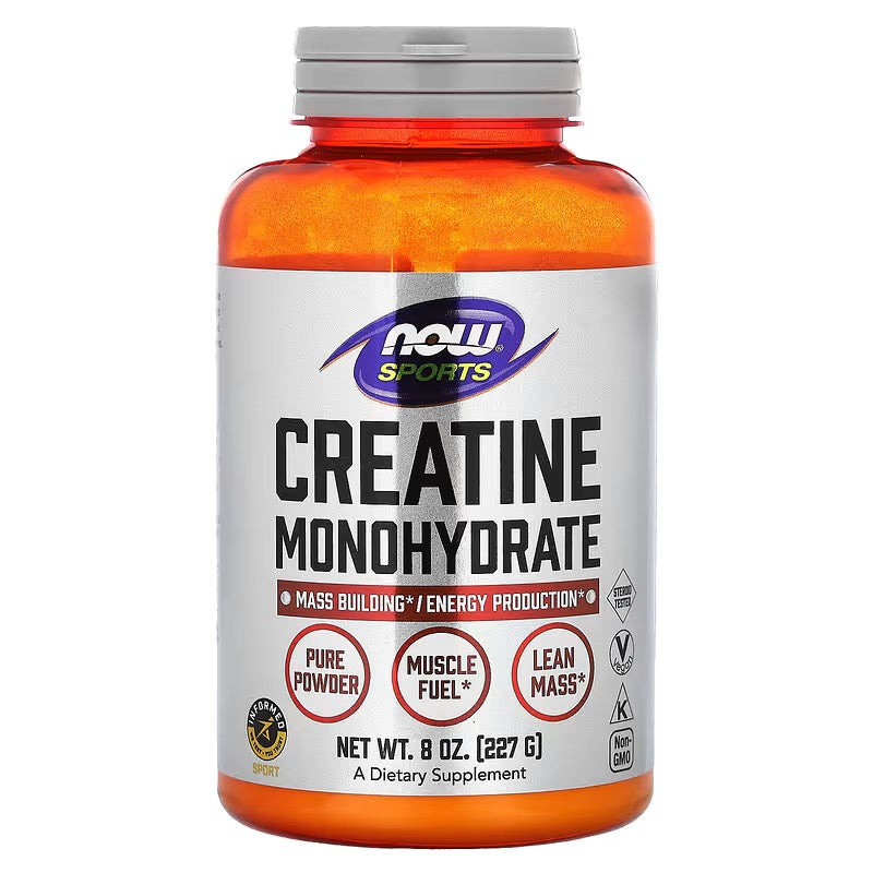NOW Foods, Creatine Monohydraat, 227g 8oz.