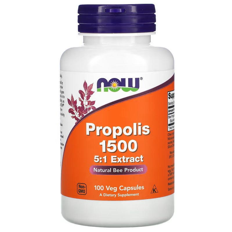 NOW Foods, Propolis 1500, 100 Capsules