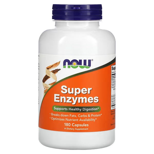 NOW Foods, Super Enzymen, 180 Capsules
