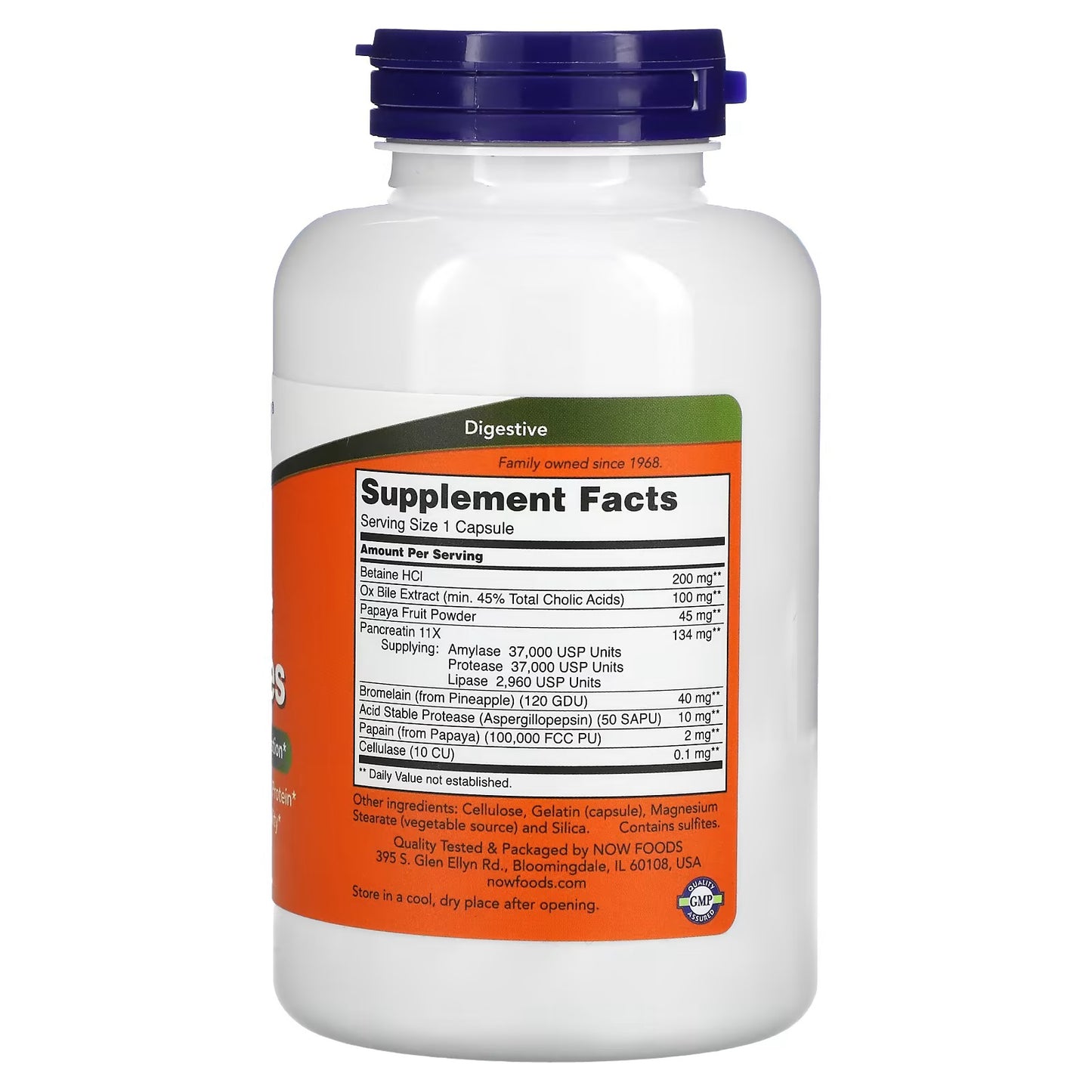 NOW Foods, Super Enzymen, 180 Capsules