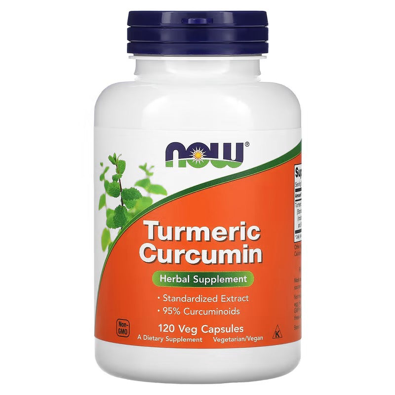 NOW Foods, Kurkuma Curcumine, 120 veg caps