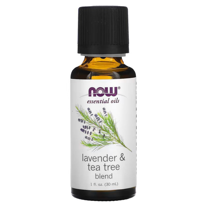 NOW Foods, Essentiële oliën, lavendel- en tea tree-mix, 30 ml