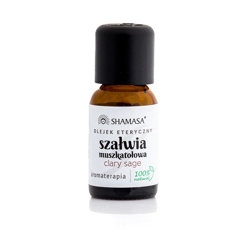 Shamasa, Muskaatsalie Essentiële olie 100%, 15 ml.