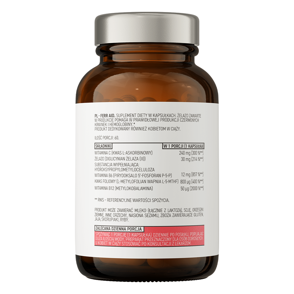 OstroVit, Ferr Aid, 60 capsules