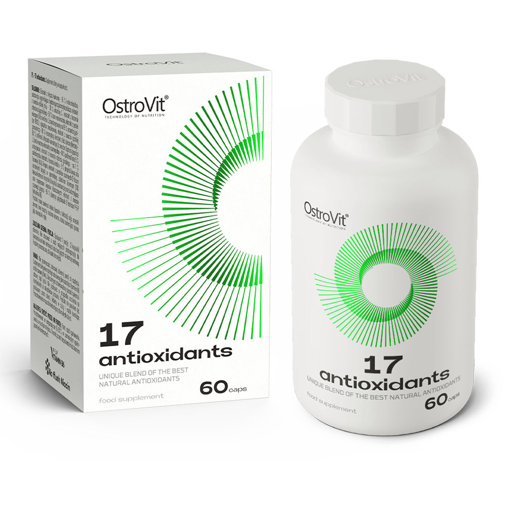 OstroVit, 17 Antioxidanten, 60 capsules