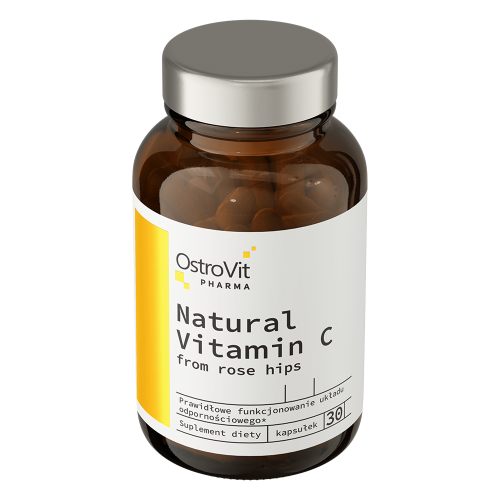 OstroVit, Natuurlijke vitamine C uit rozenbottels, 30 capsules