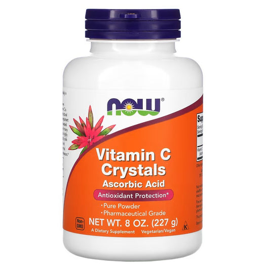 NOW Foods, Vitamine C-kristallen, 227g  8oz