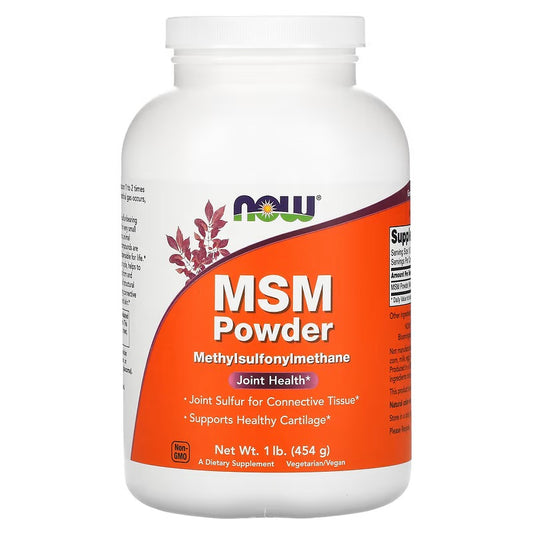 NOW Foods, MSM-poeder, 454 g