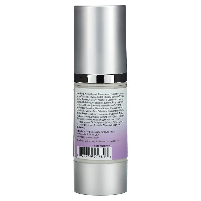 NOW Foods, Hyaluronzuur PM Crème, 59 ml