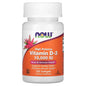 NOW Foods, Vitamine D3, High Potency , 10,000 IU, 120 Softgels