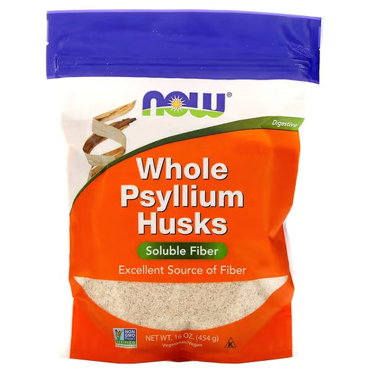 NOW Foods, Psylliumvezels (Psyllium Husks) 16 oz (454 g)