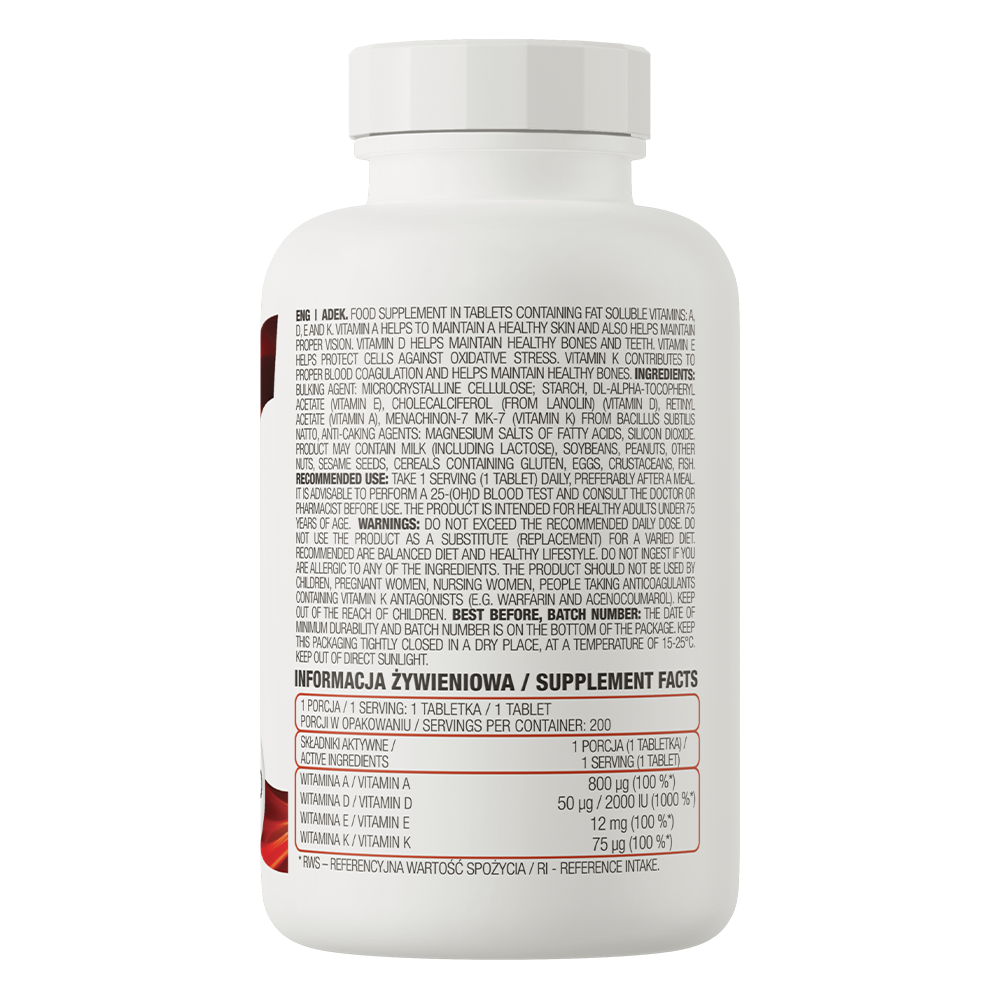 OstroVit, ADEK 200 tabletten