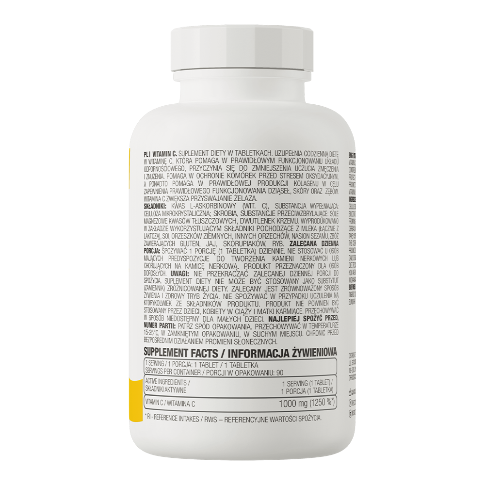 OstroVit, Vitamine C 1000 mg, 90 tabletten