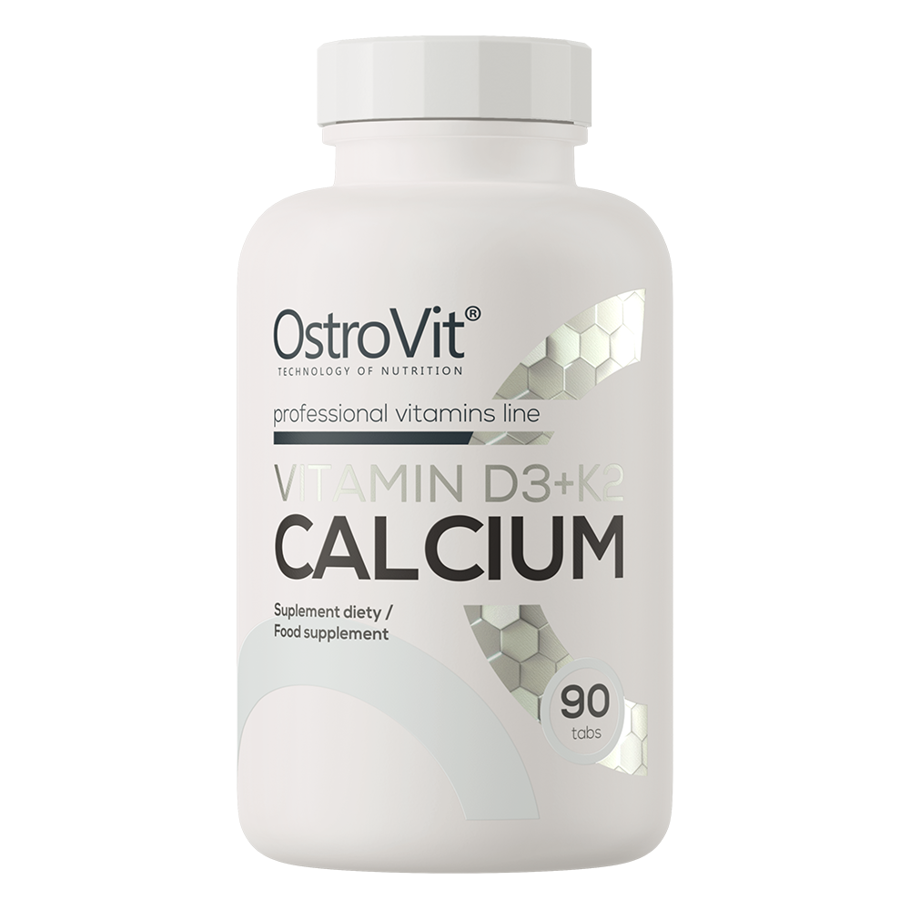 OstroVit, Vitamine D3 + K2 + Calcium 90 tabletten