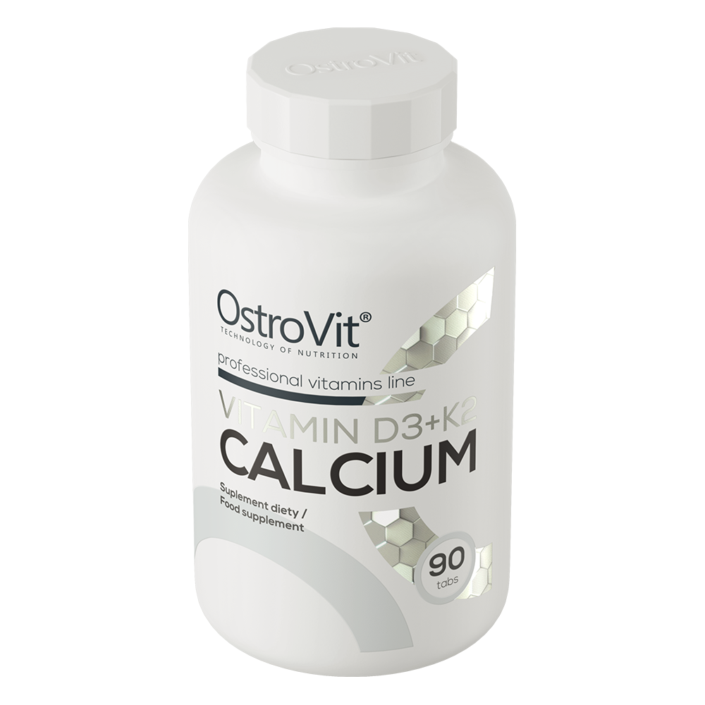 OstroVit, Vitamine D3 + K2 + Calcium 90 tabletten