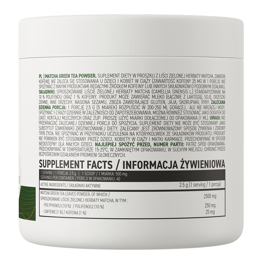 OstroVit, Matcha Groene Thee Poeder 100 g