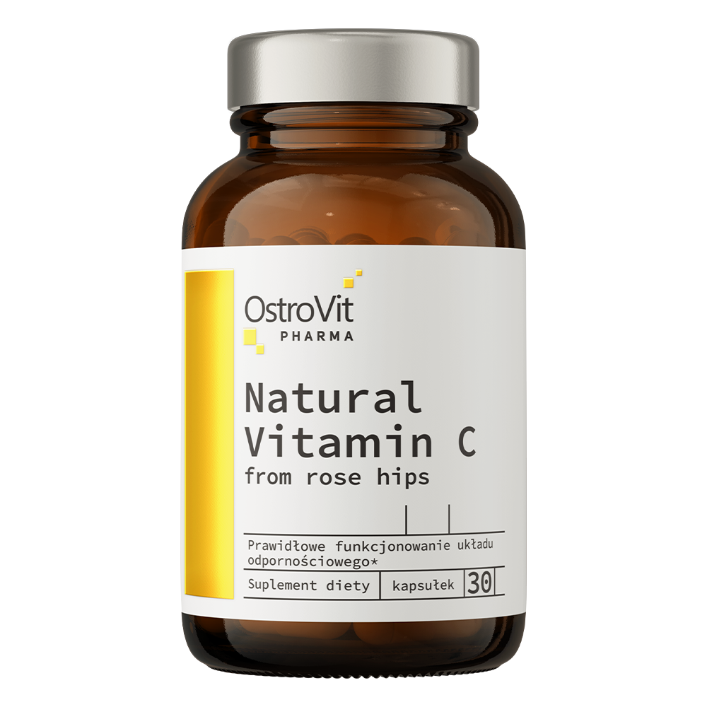 OstroVit, Natuurlijke vitamine C uit rozenbottels, 30 capsules